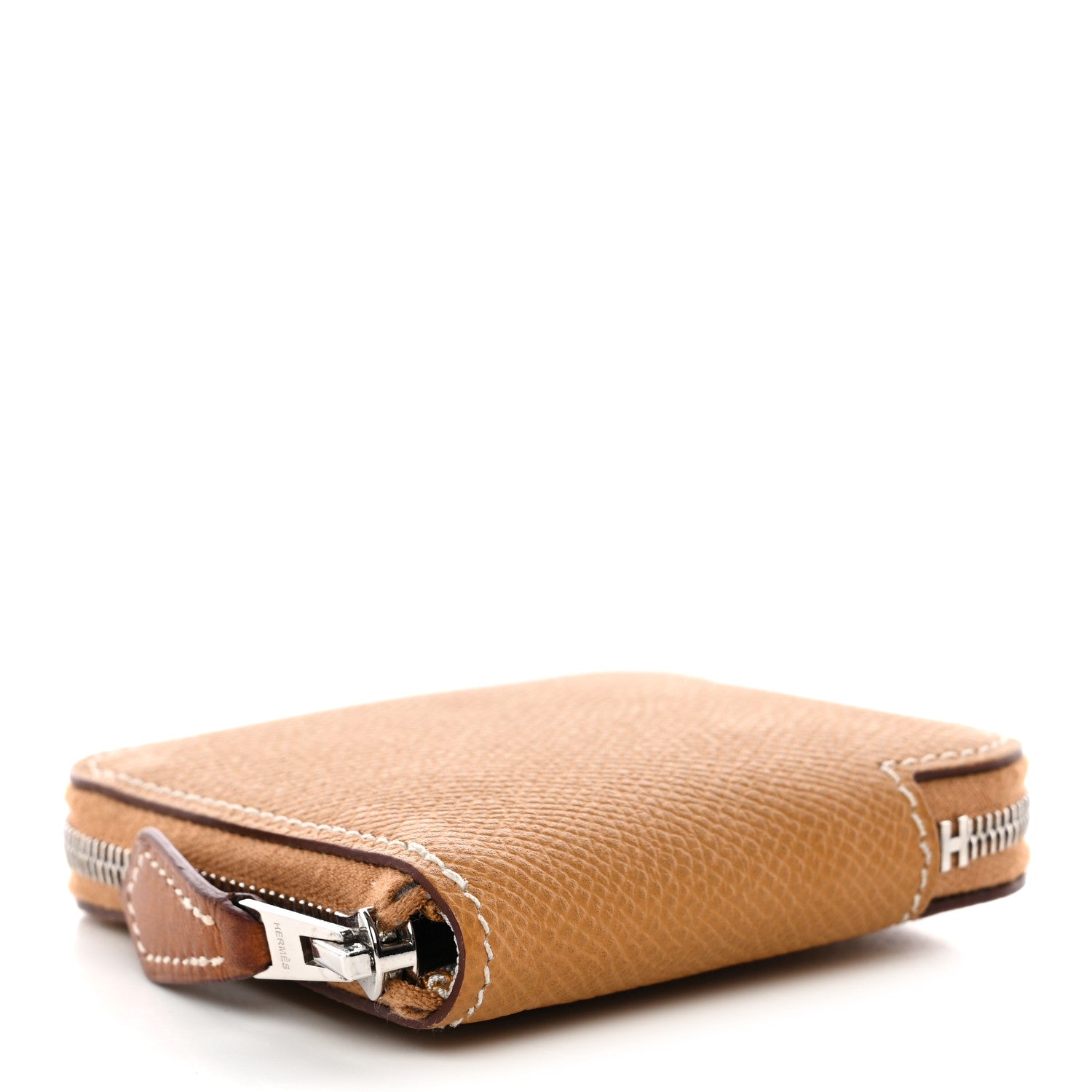 Epsom Silk'in Coin Purse Sesame
