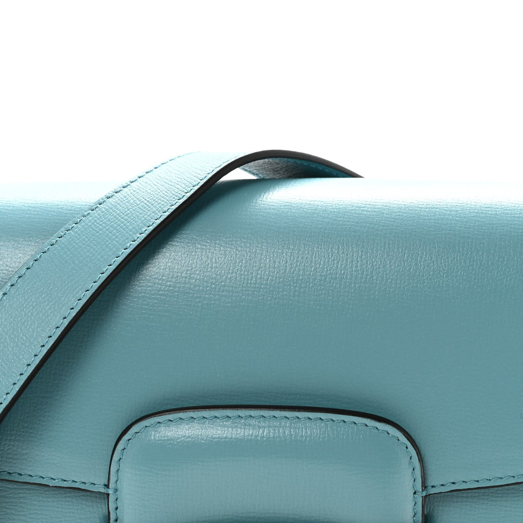 Azalea Calfskin Horsebit 1955 Shoulder Bag Dusty Azure