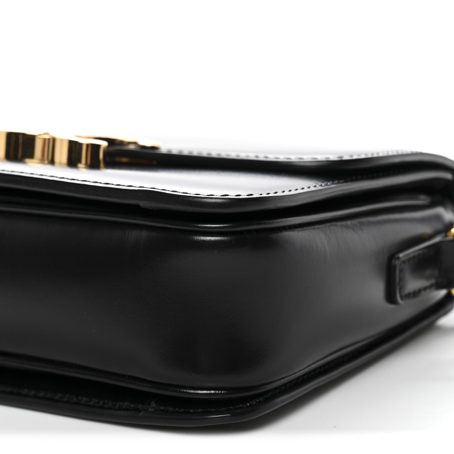 Shiny Calfskin Teen Triomphe Black