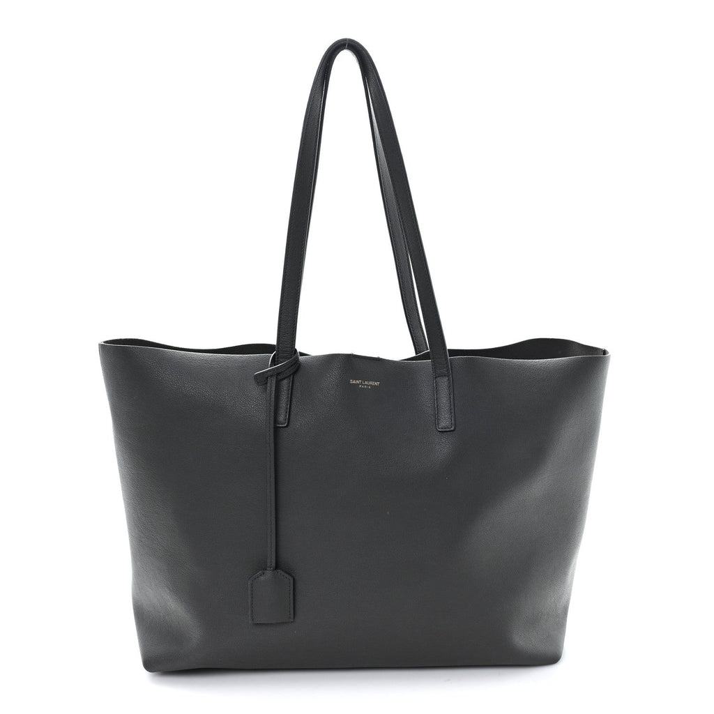 Calfskin Large Shopping Tote Earth