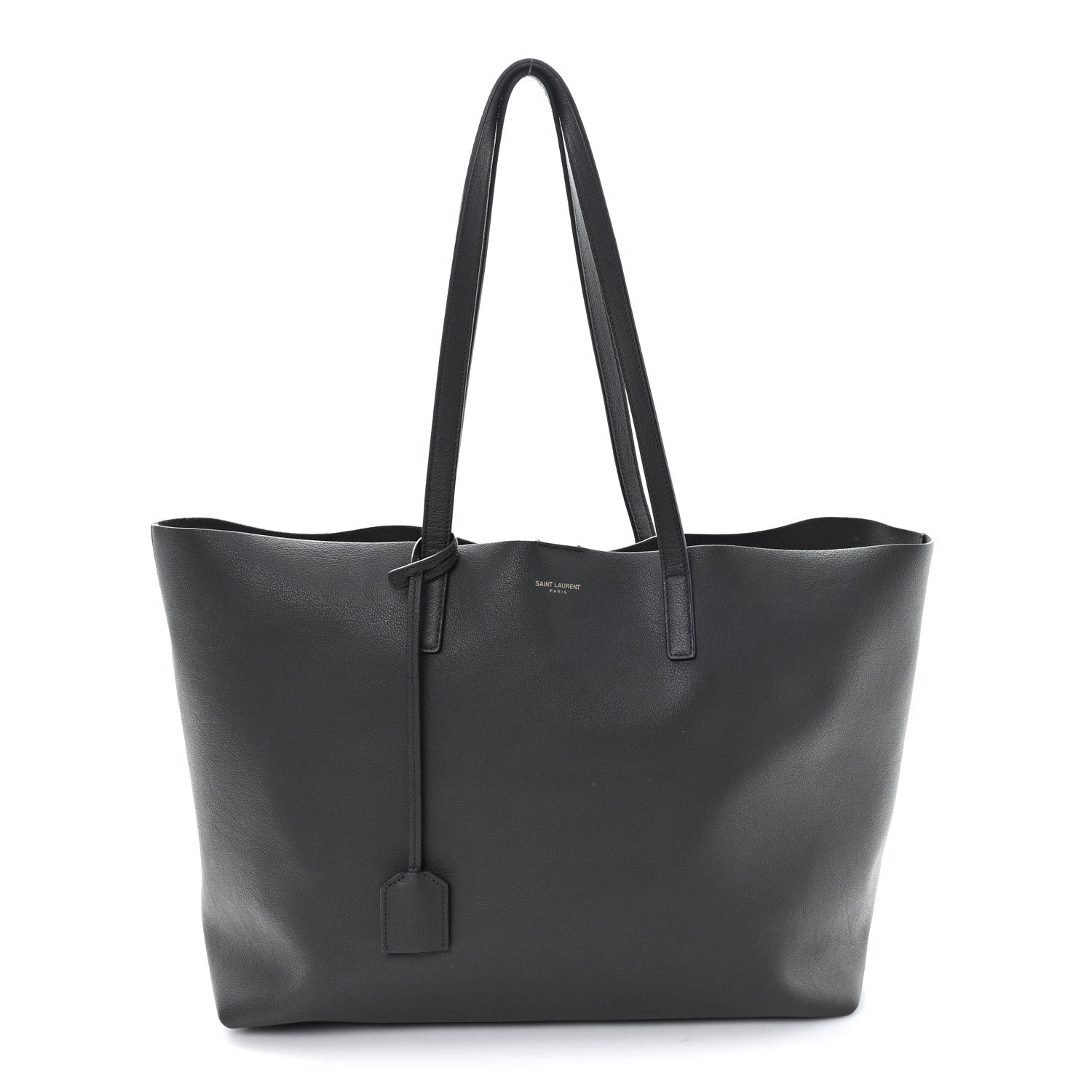 Calfskin Large Shopping Tote Earth