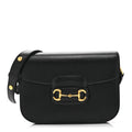 Azalea Calfskin Horsebit 1955 Shoulder Bag Black