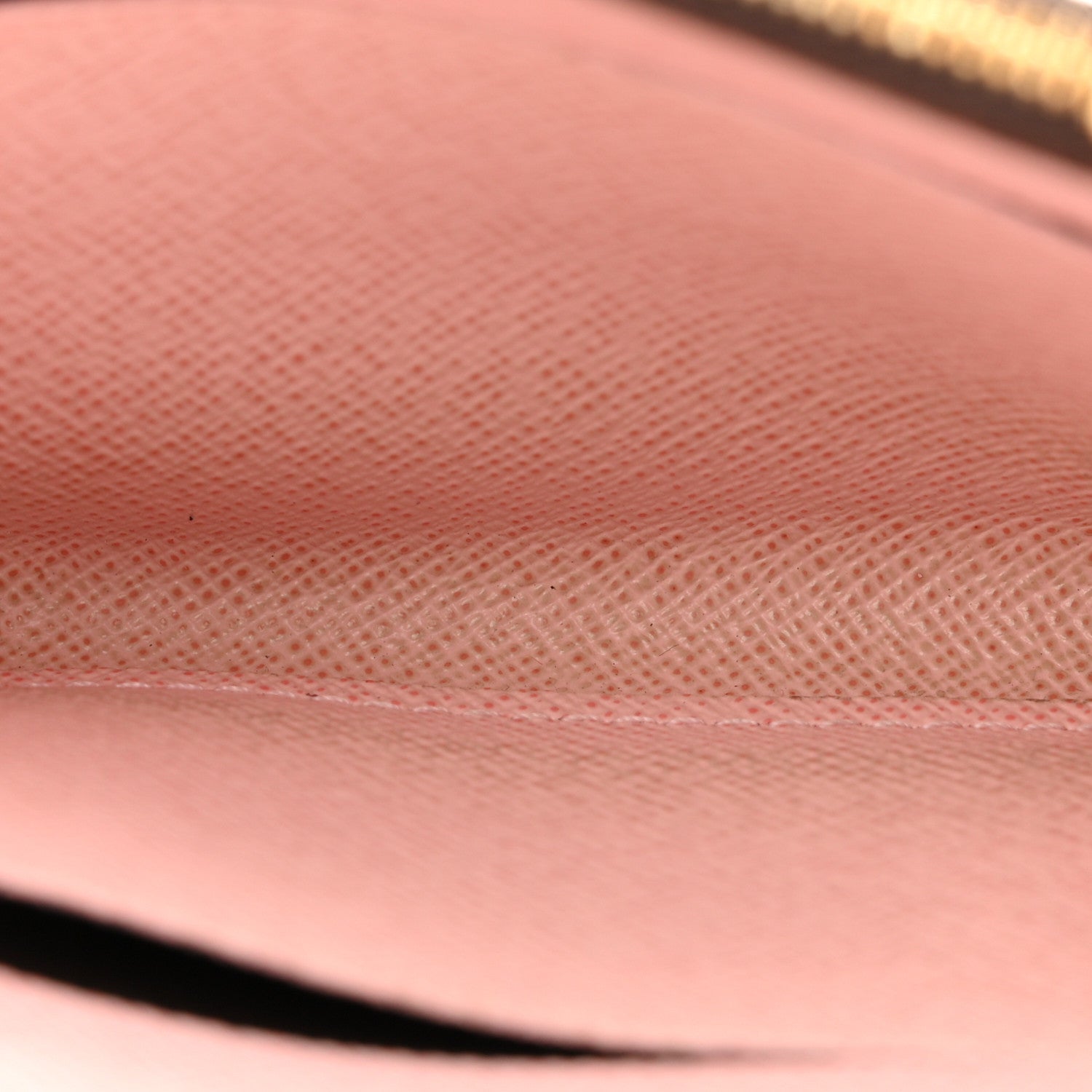 Monogram Rosalie Coin Purse Rose Ballerine