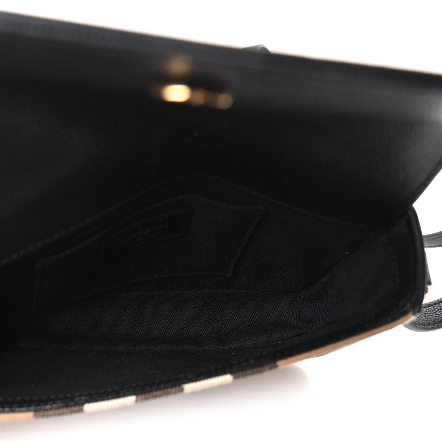 Grained Calfskin House Check Tartan Mix New Hampshire Black