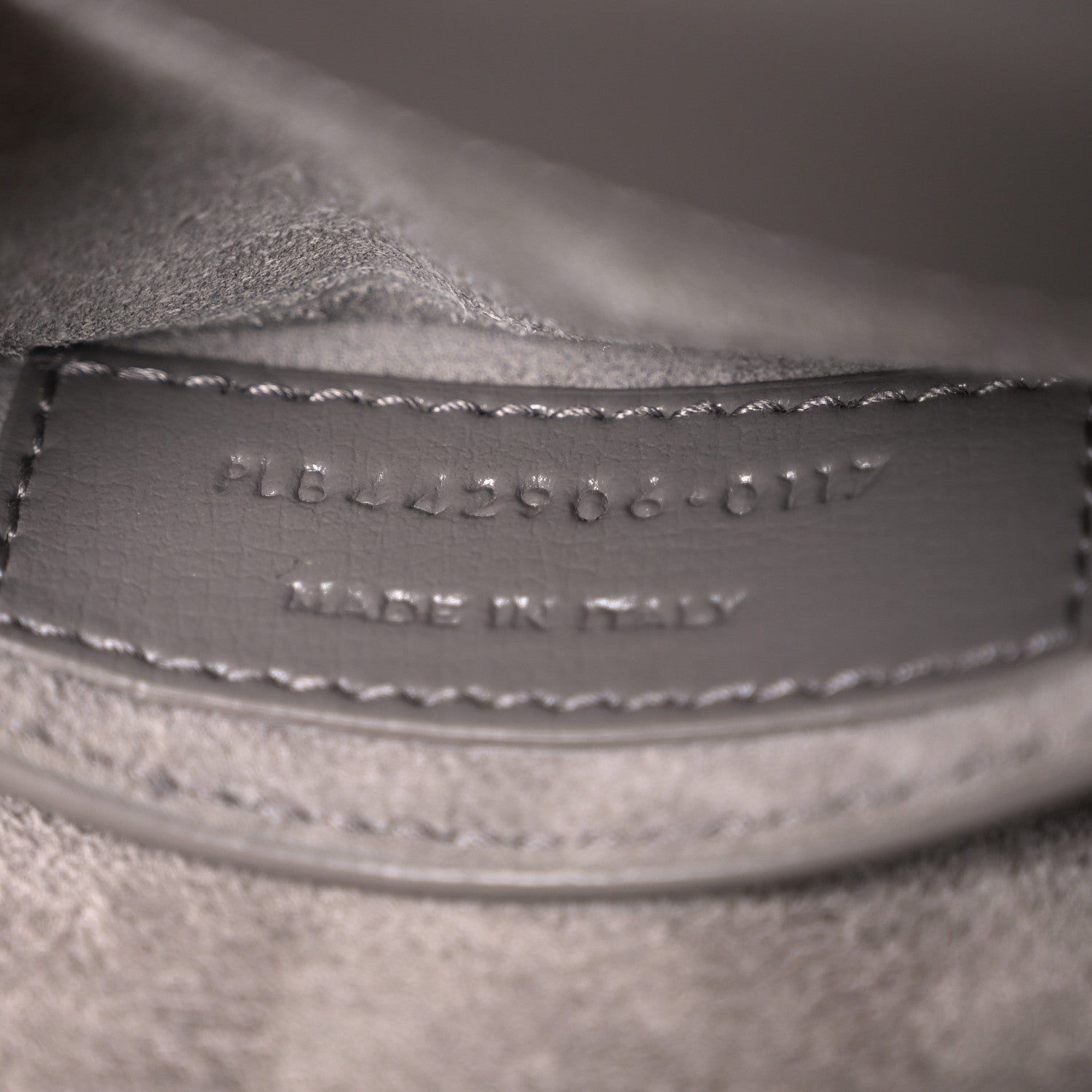 Calfskin Medium Monogram Sunset Fog