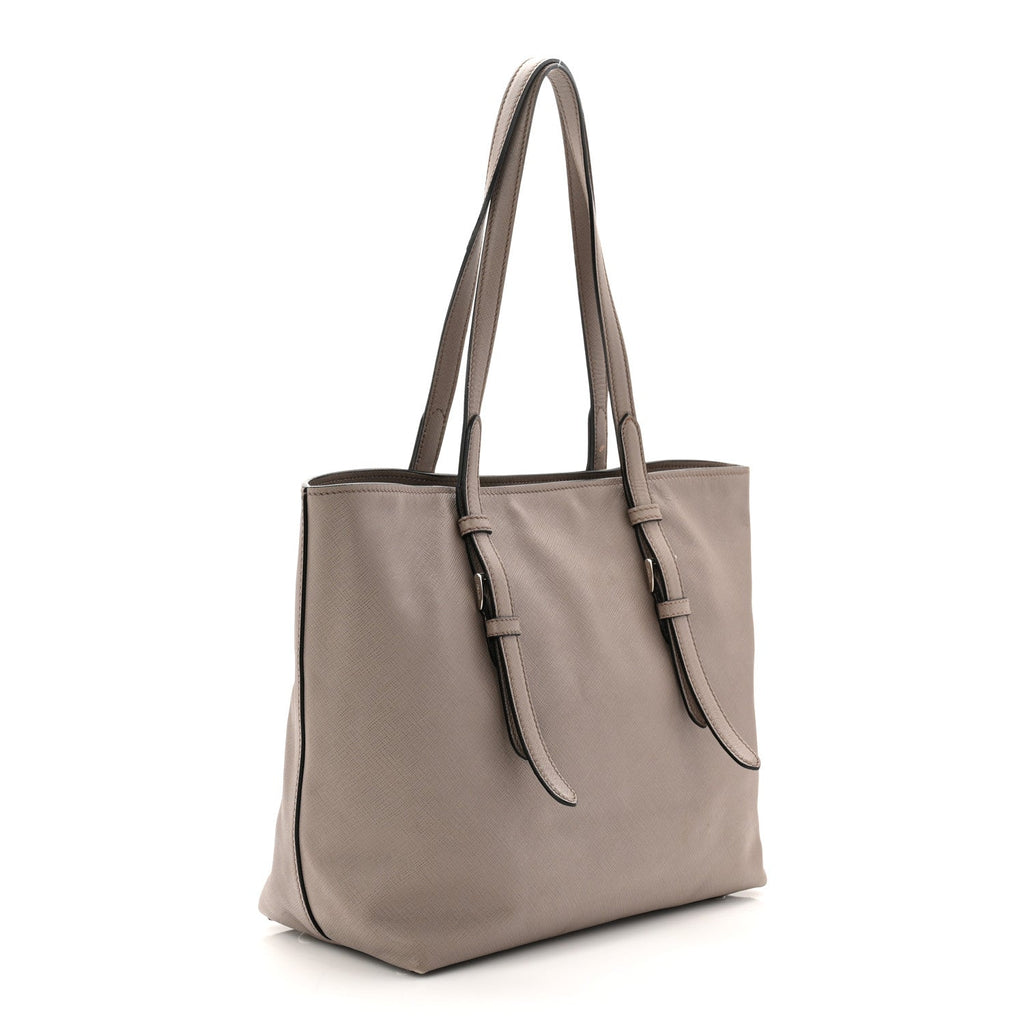 Saffiano Shopping Tote Argilla