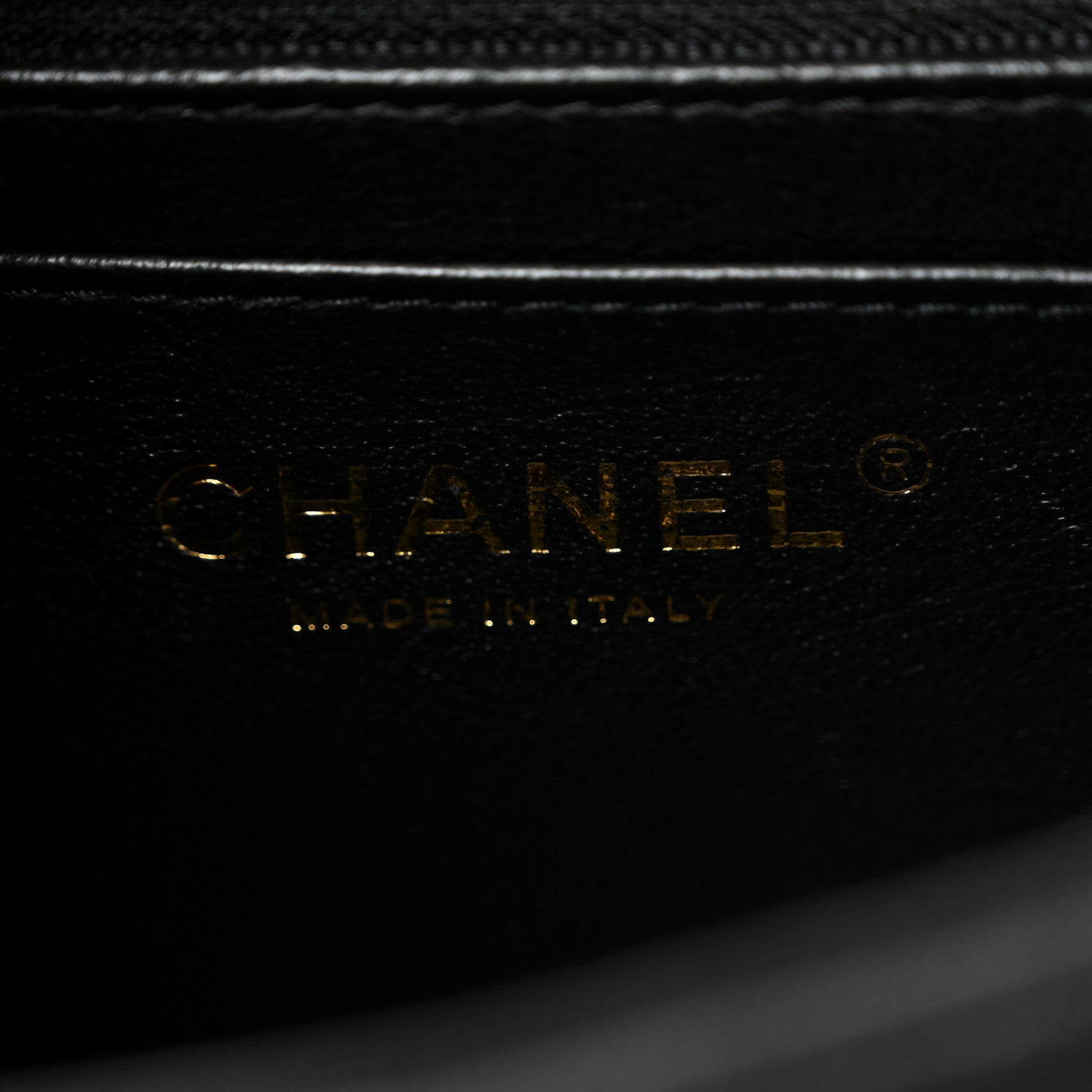 Caviar Quilted Mini Top Handle Rectangular Flap Black