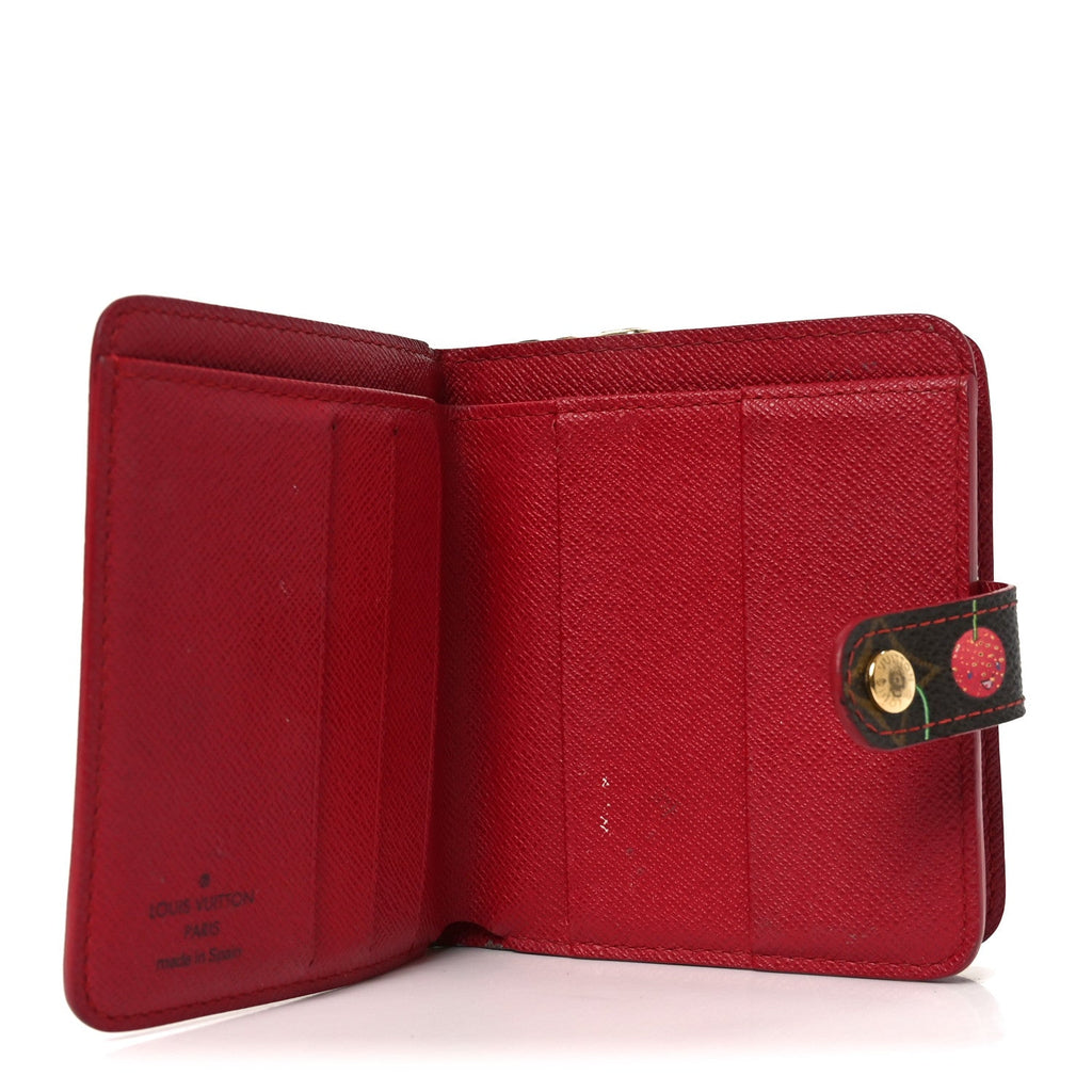 Monogram Cerises Compact Zippe Wallet