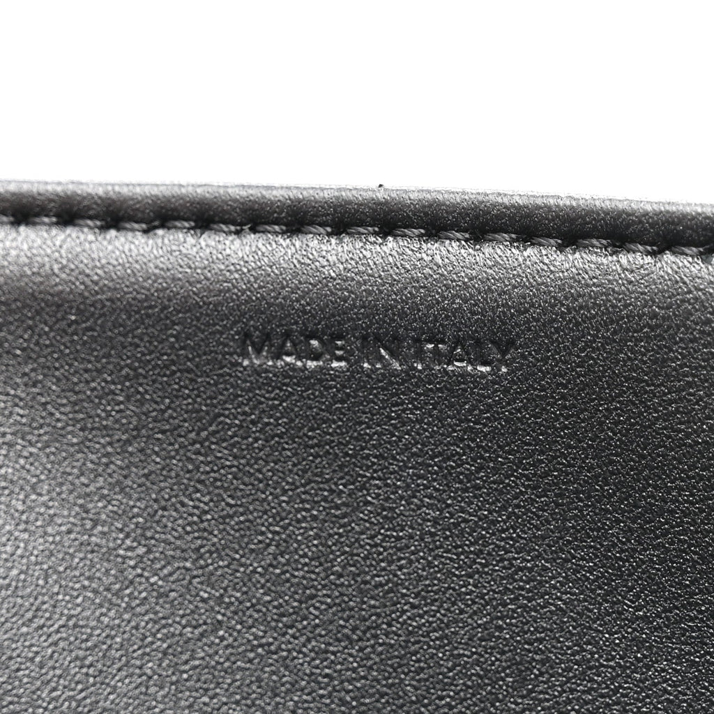 Shiny Calfskin Medium Triomphe Black