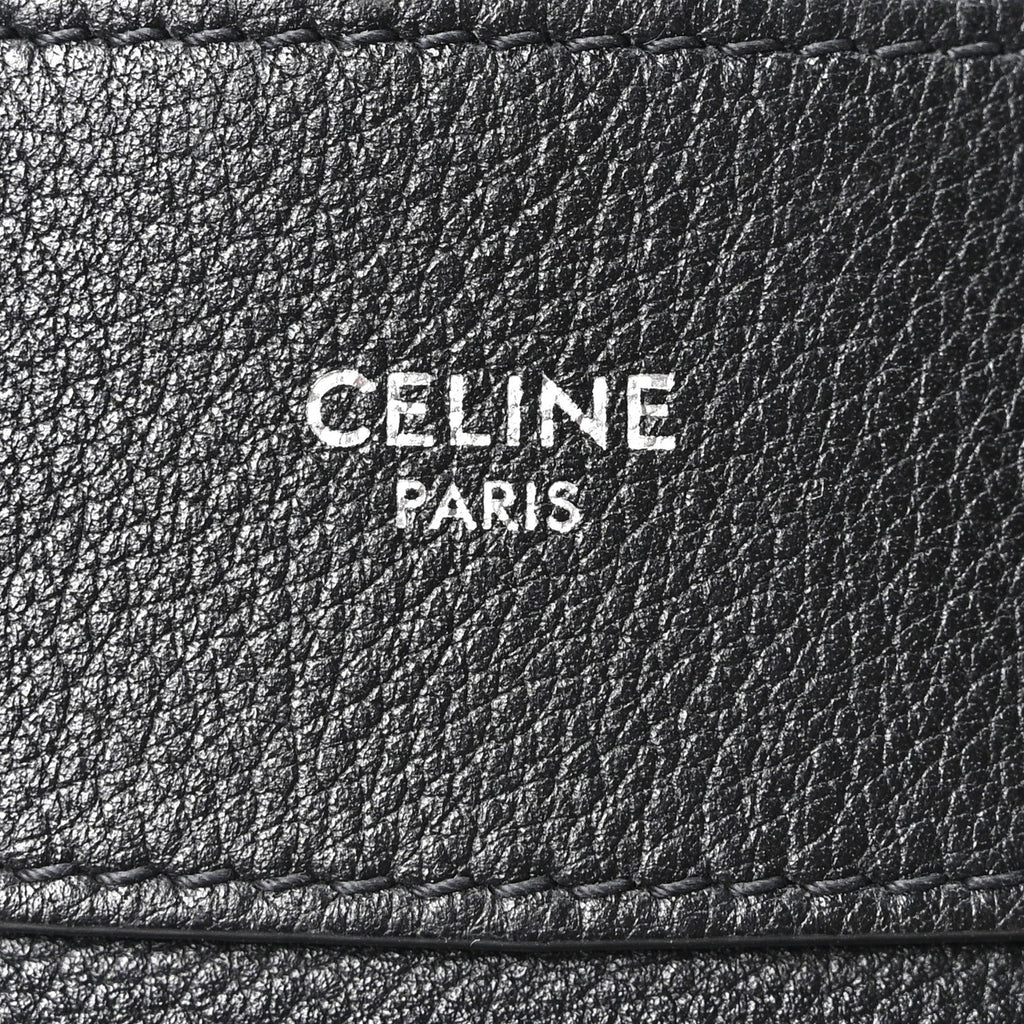 Supple Calfskin Large Romy Shoulder Bag Black