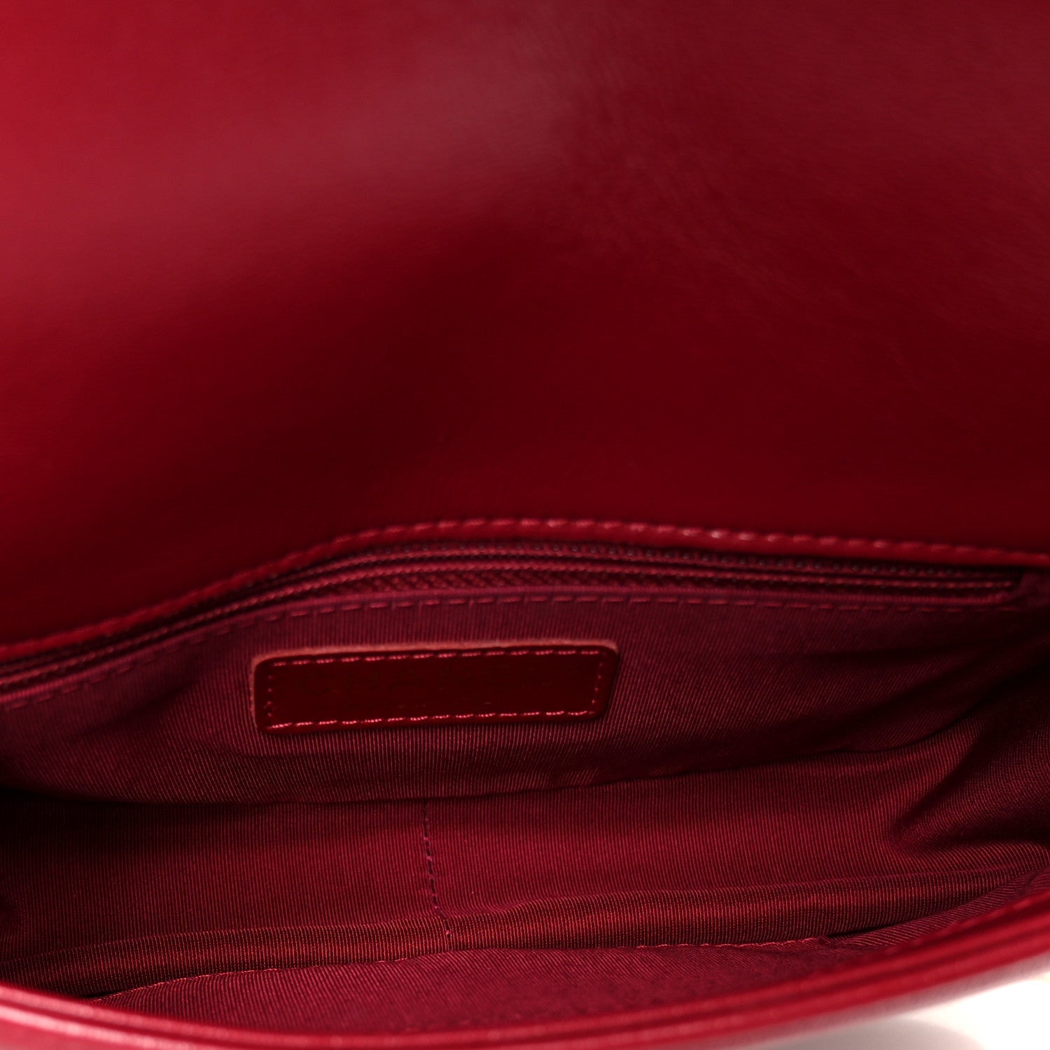 Shiny Lambskin Quilted Small Fashion Therapy Flap Bag Red