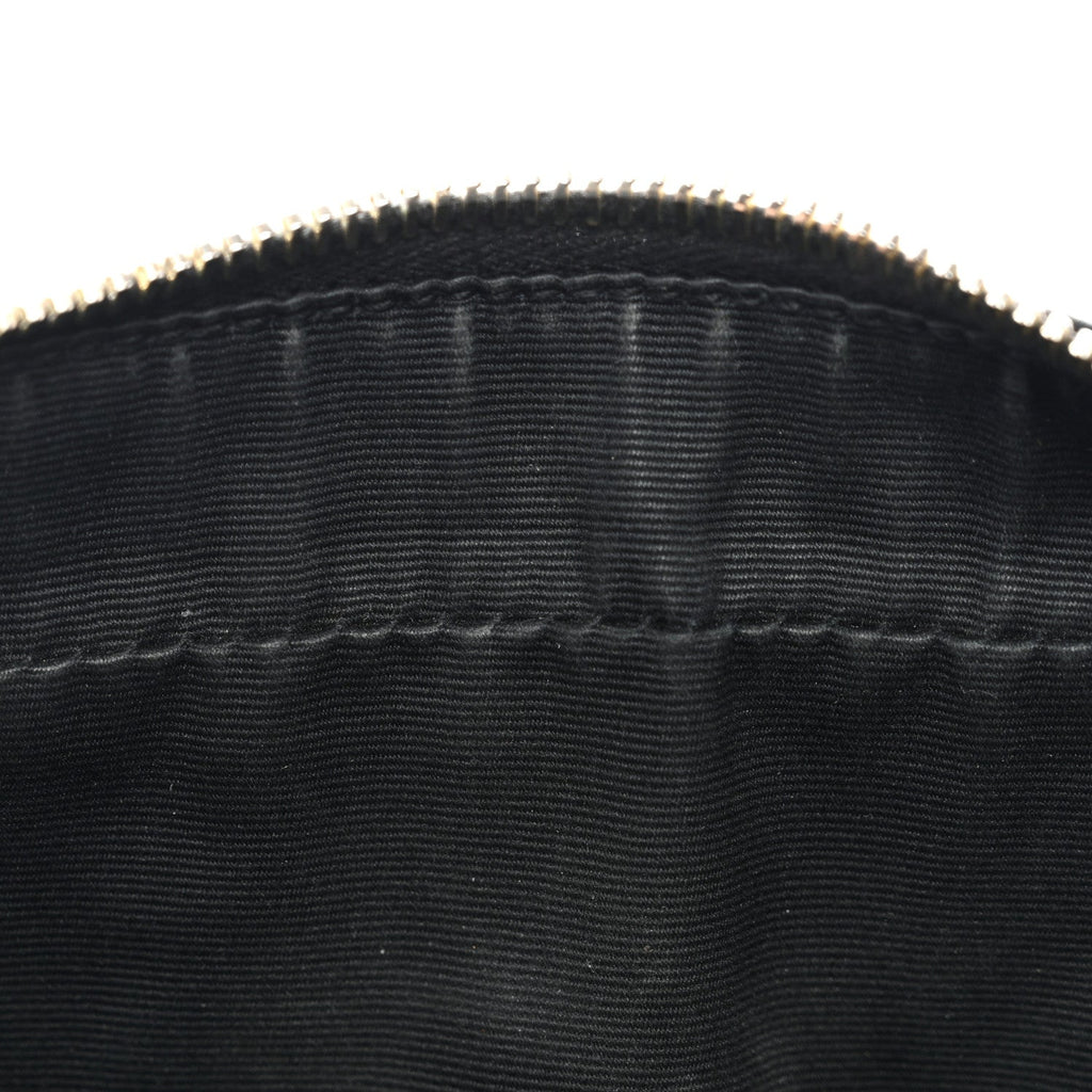 Calfskin Matelasse Monogram Lou Camera Bag Black