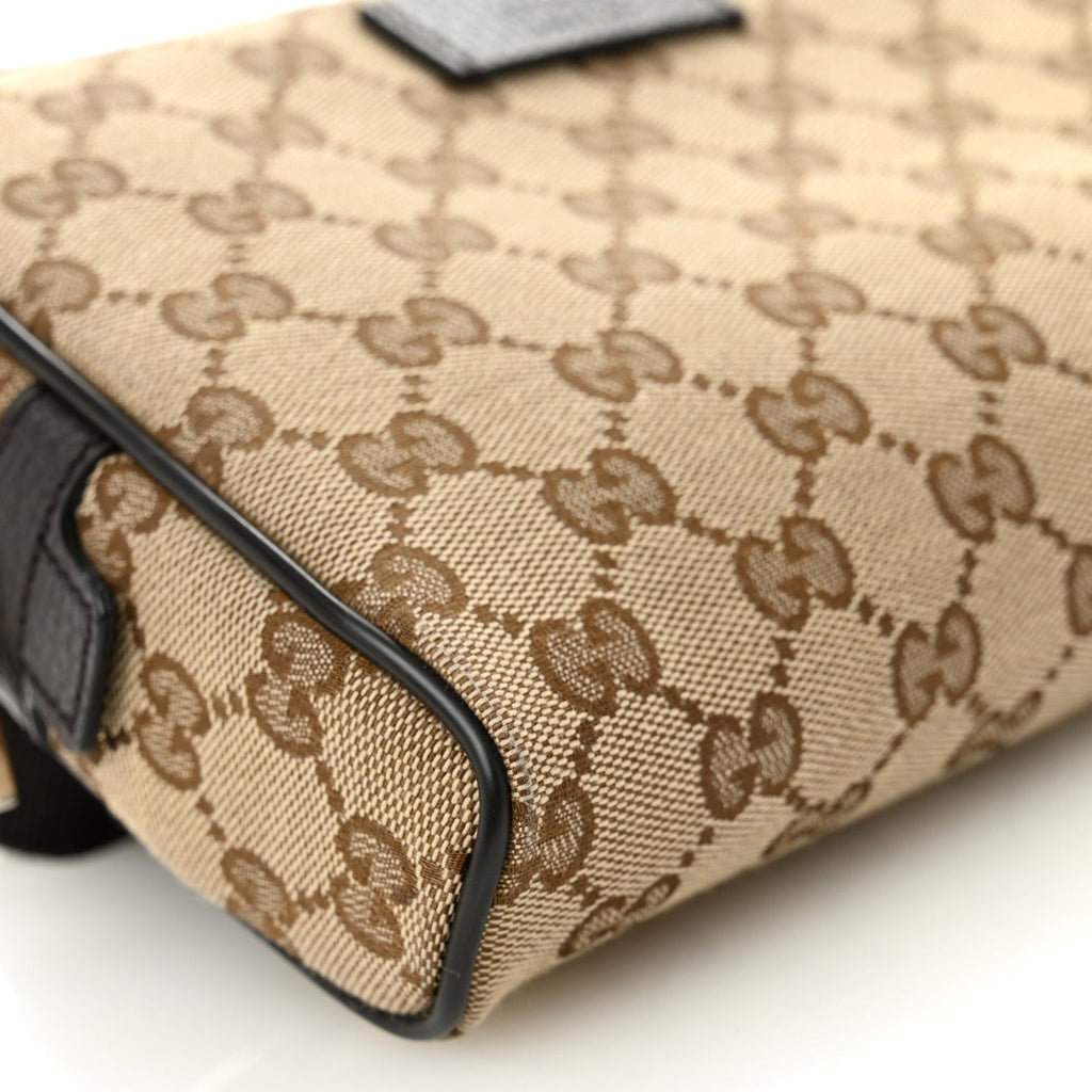 Monogram Belt Bag Dark Brown
