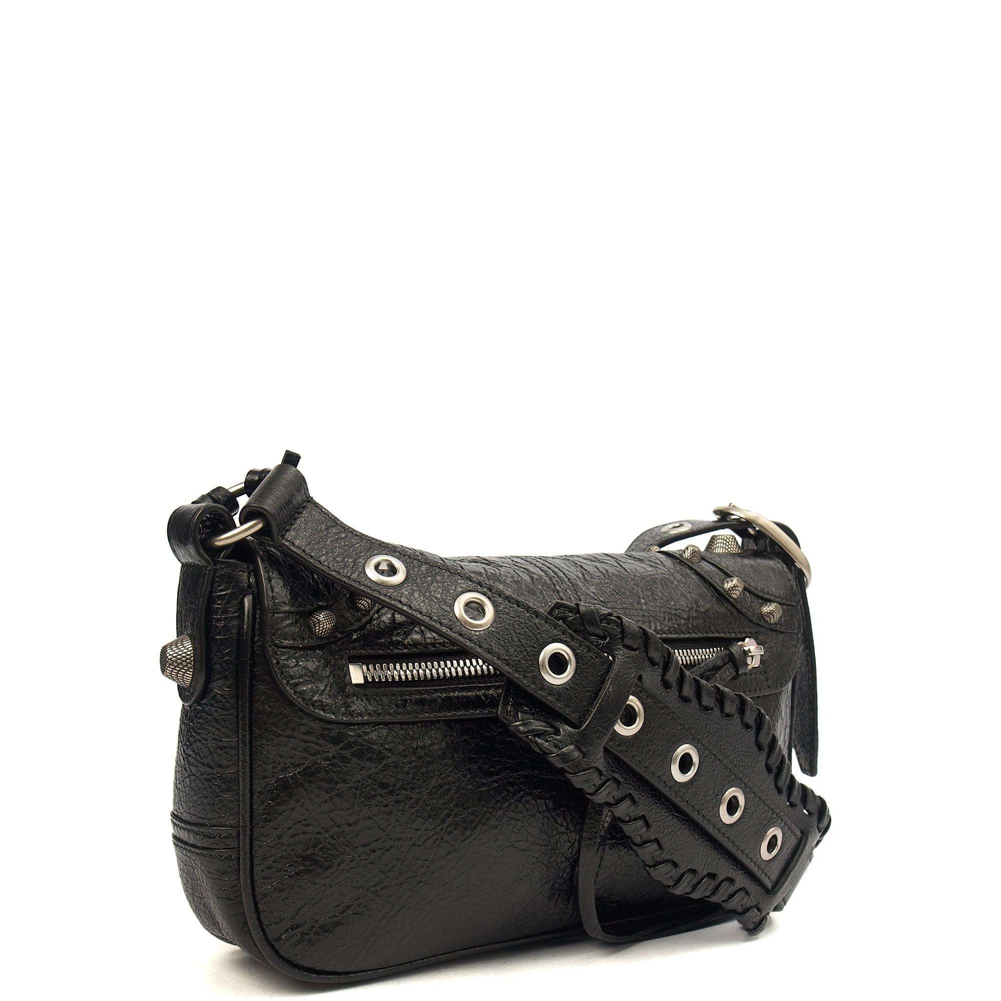 Balenciaga Cross Body Le Cagole S in Black, Veau (Calfskin)