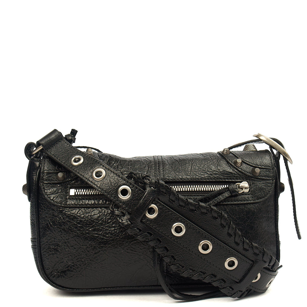 Balenciaga Cross Body Le Cagole S in Black, Veau (Calfskin)