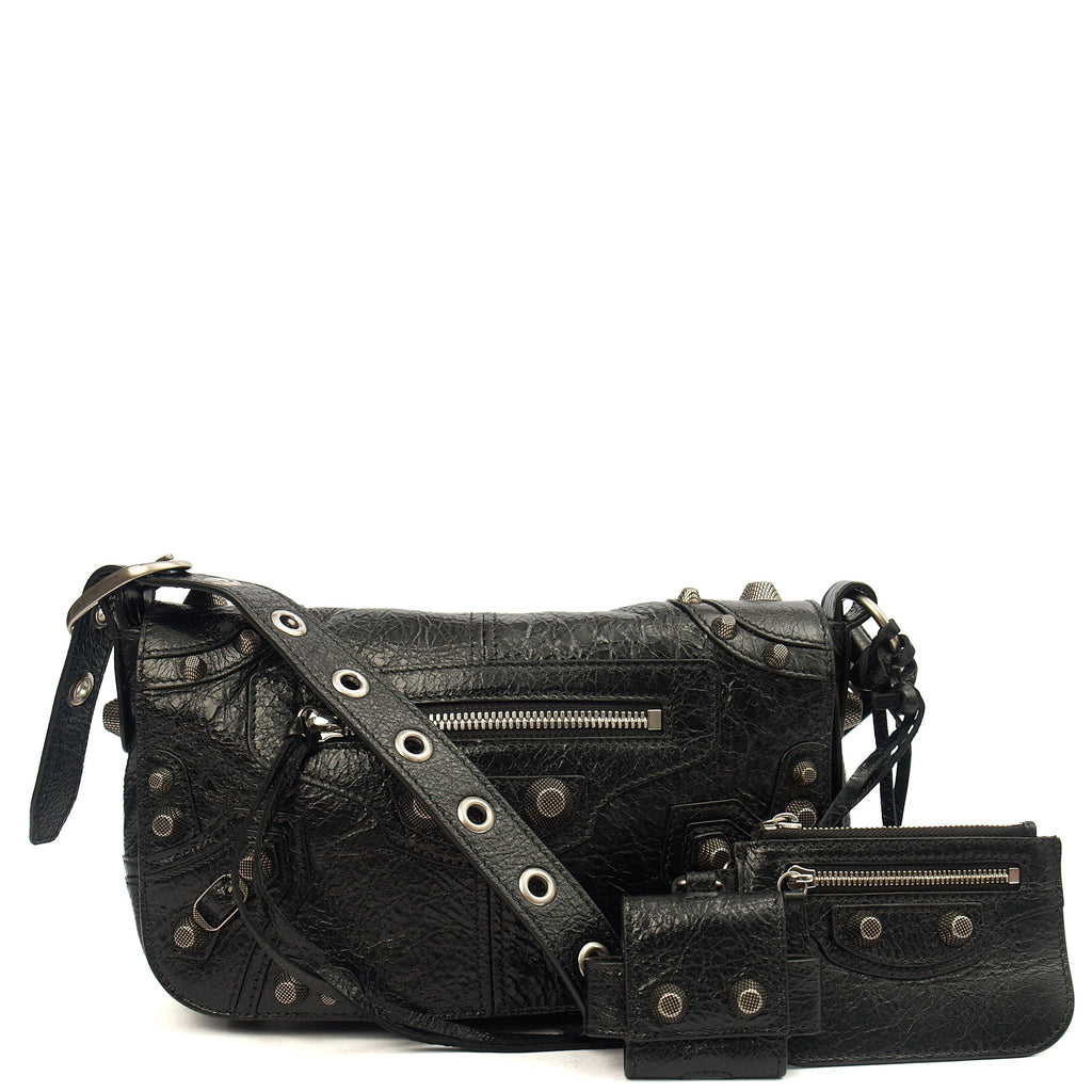 Balenciaga Cross Body Le Cagole S in Black, Veau (Calfskin)