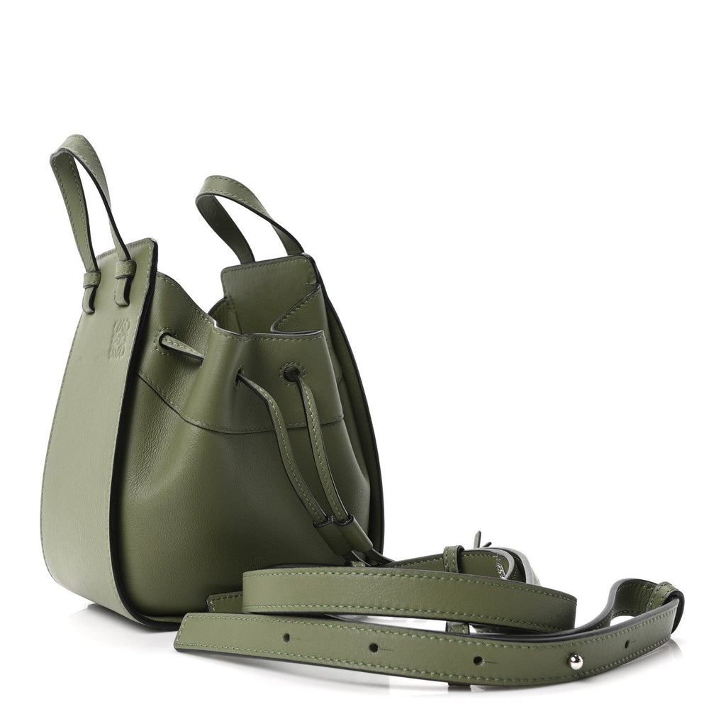 Calfskin Mini Hammock Shoulder Bag Avocado