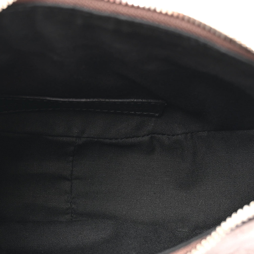 Metallic Agneau Arena Le Cagole Shoulder Bag XS Dark Bronze