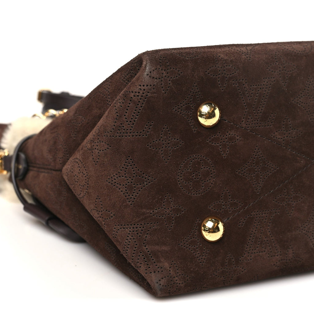 Suede Mahina Shearling Cozygram Bella Chocolate