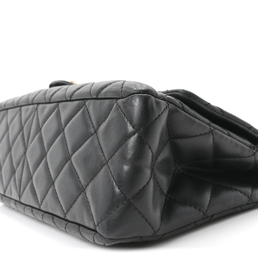 Calfskin Quilted 2.55 Paris Shanghai China Doll Reissue 227 Flap Black