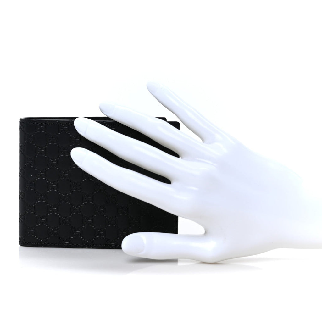 Micoguccissima Bi-Fold Wallet Black