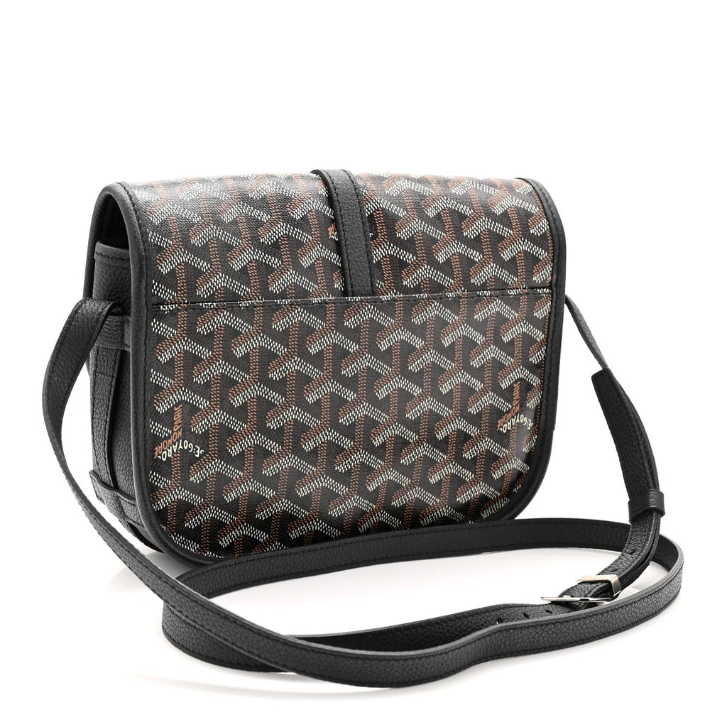 Goyardine Belvedere II PM Messenger Bag Black