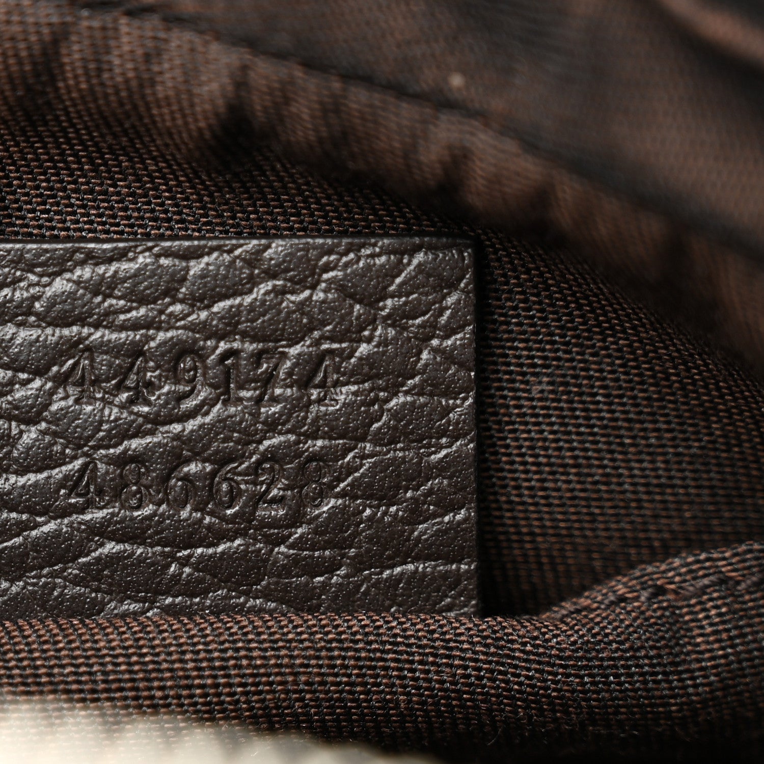 Monogram Belt Bag Dark Brown