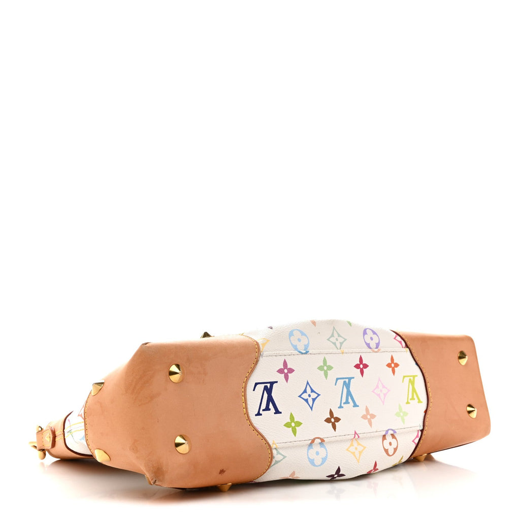 Monogram Multicolor Judy MM White