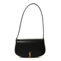 Box Calfskin Mini Voltaire Shoulder Bag Black