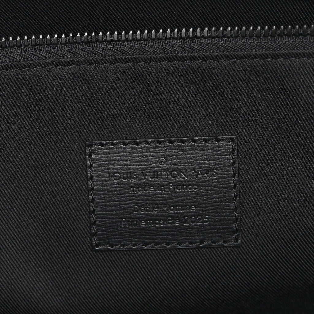Calfskin Shopper Tote MM Black