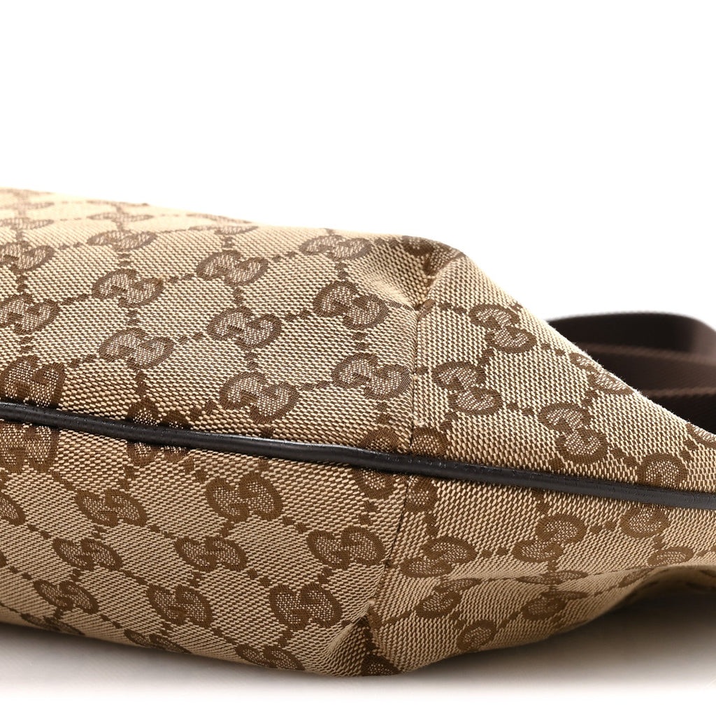 Monogram Medium Half Moon Hobo Dark Brown