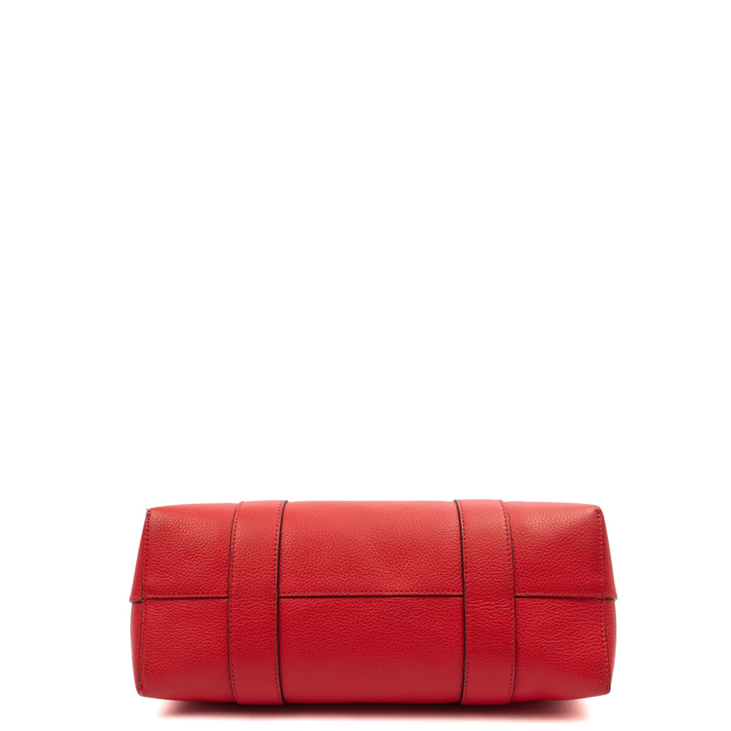 Mulberry Tote Bayswater Tote - Small in Red, Calfskin Leather