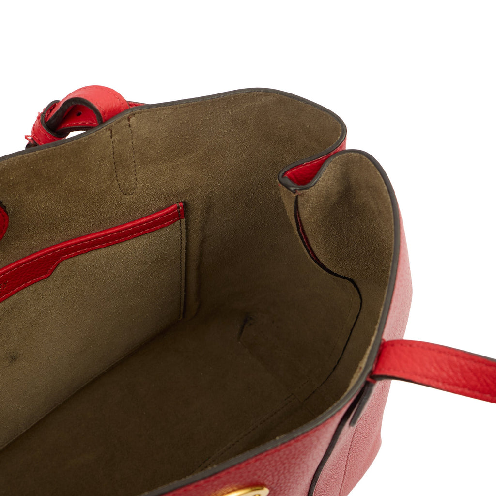 Mulberry Tote Bayswater Tote - Small in Red, Calfskin Leather
