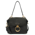 Chloe Top Handle Tess Day in Black, Leather