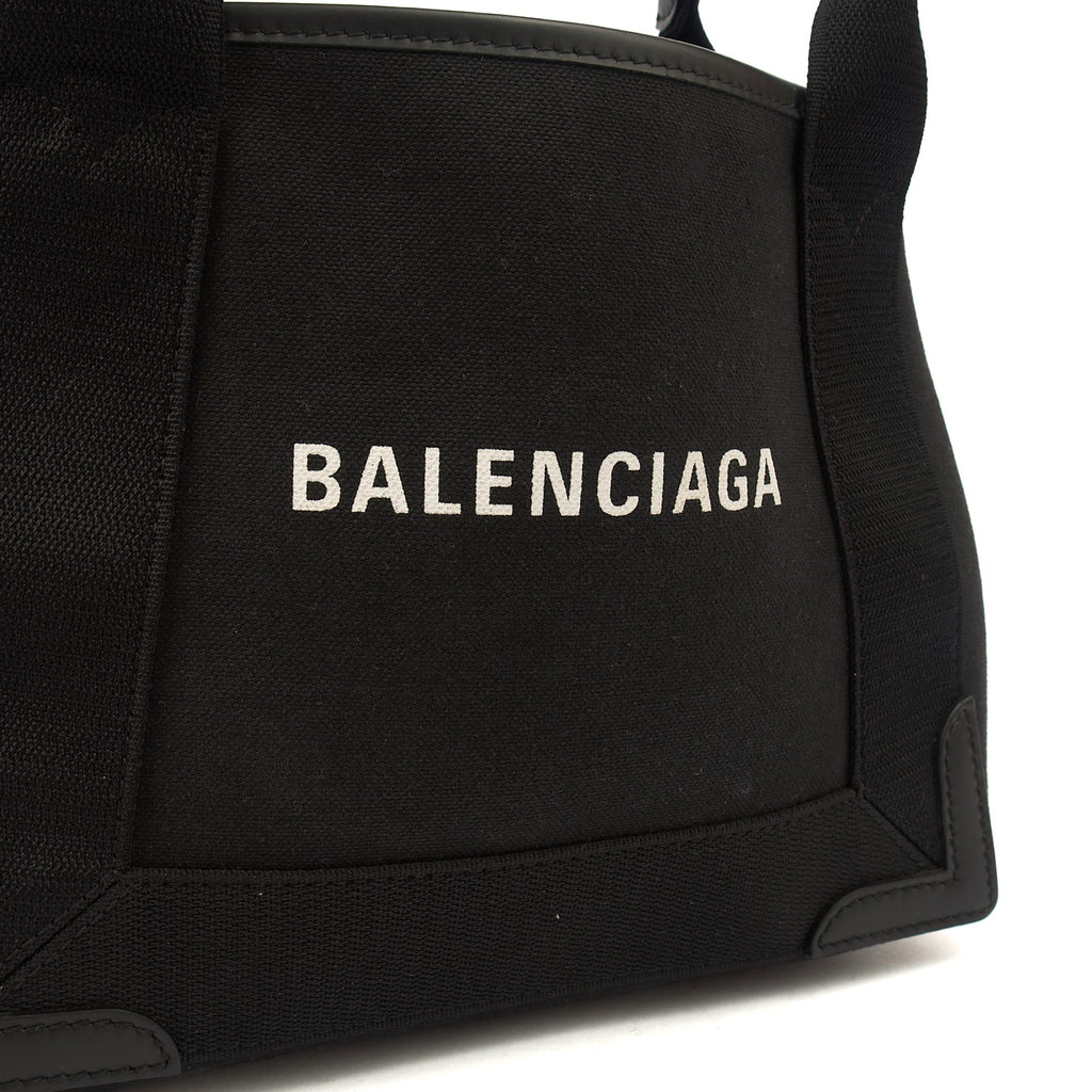 Balenciaga Tote Cabas XS in Black, Fabric