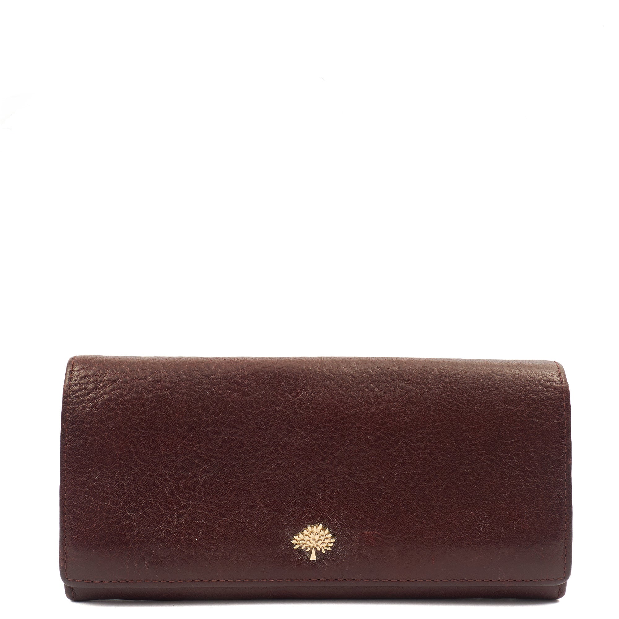Mulberry Purse Wallet in Oxblood, Leather
