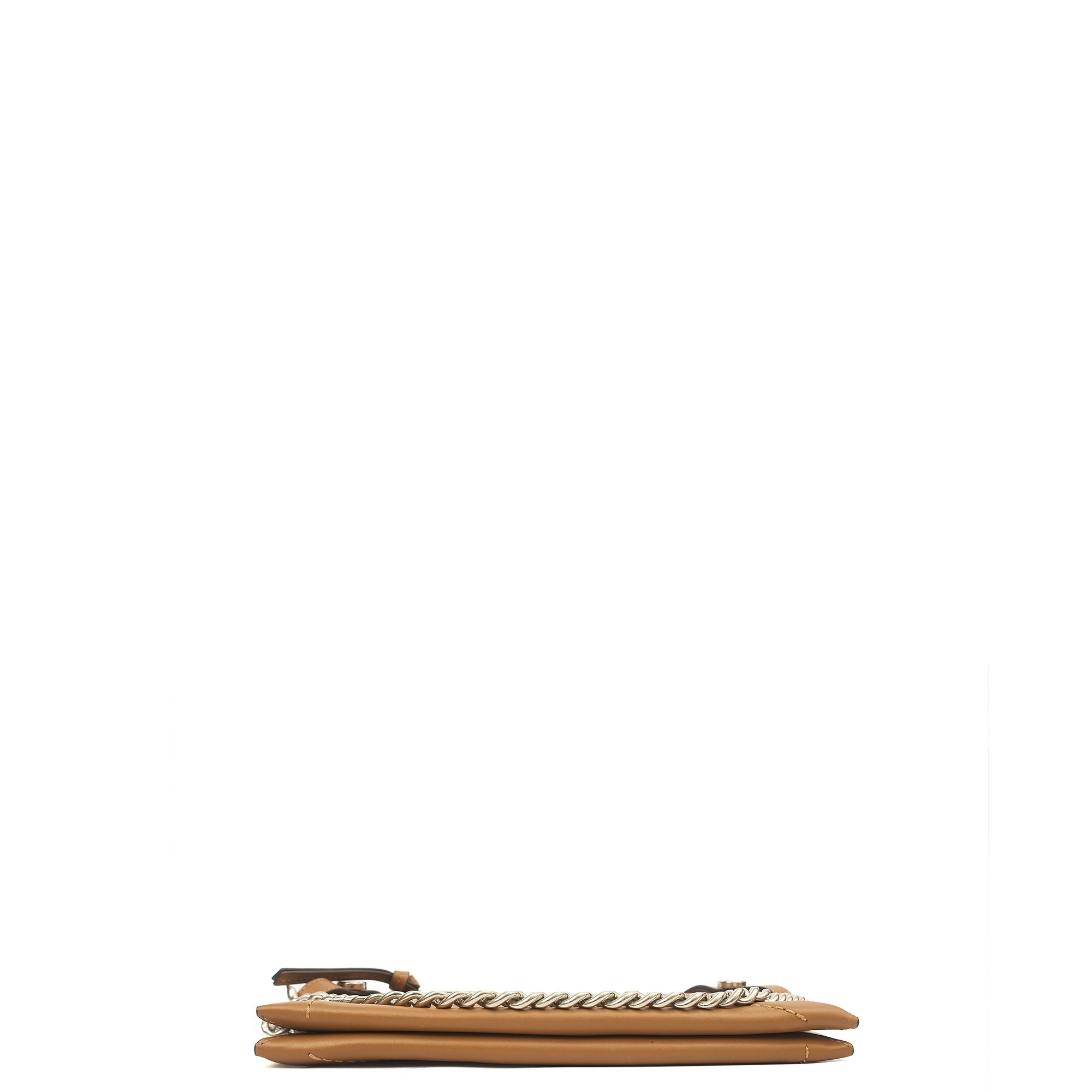 Mulberry Shoulder Bag M Zipped Pouch in Brown, Leather