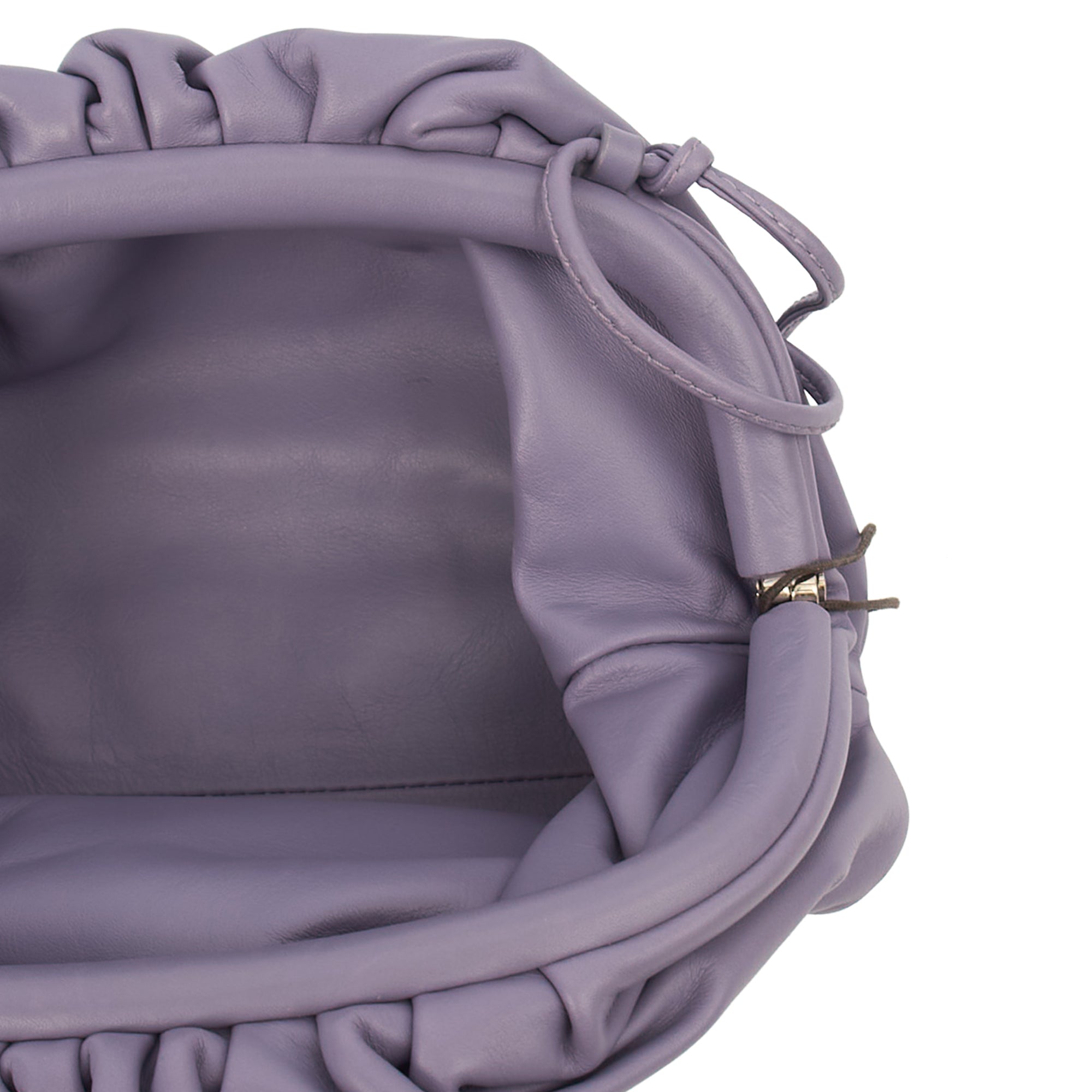 Bottega Veneta Cross Body The Pouch - Small in Purple, Leather