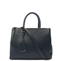 Fendi Tote 2Jour - Medium  in Blue, Leather