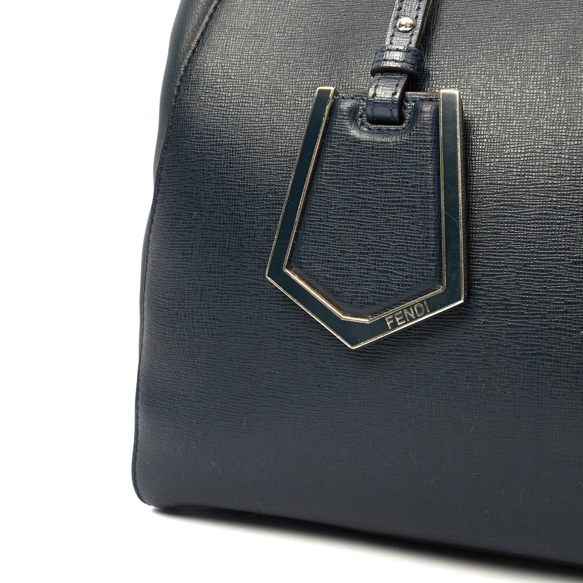 Fendi Tote 2Jour - Medium  in Blue, Leather