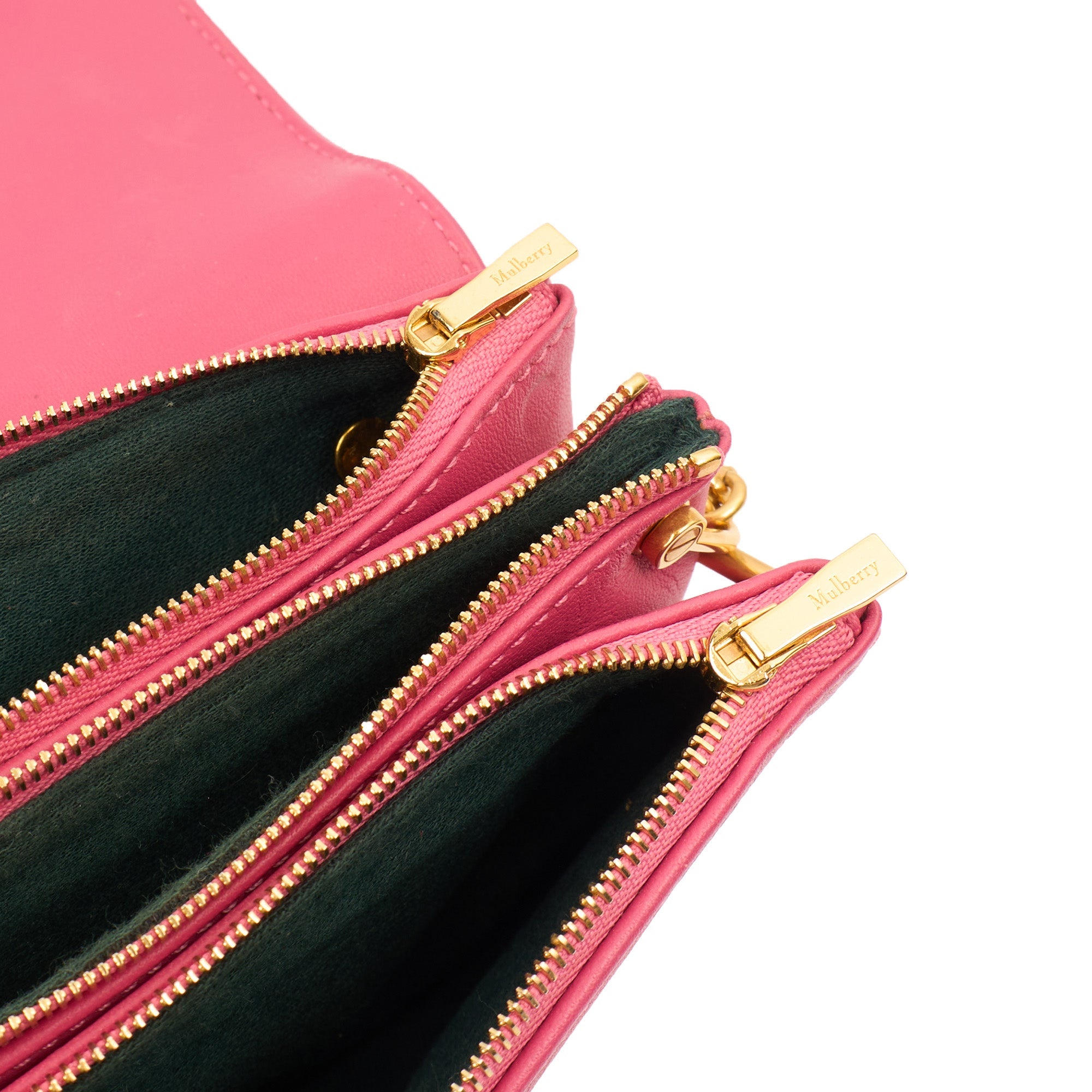 Mulberry Cross Body Clifton- Small in Candy Pink, Leather