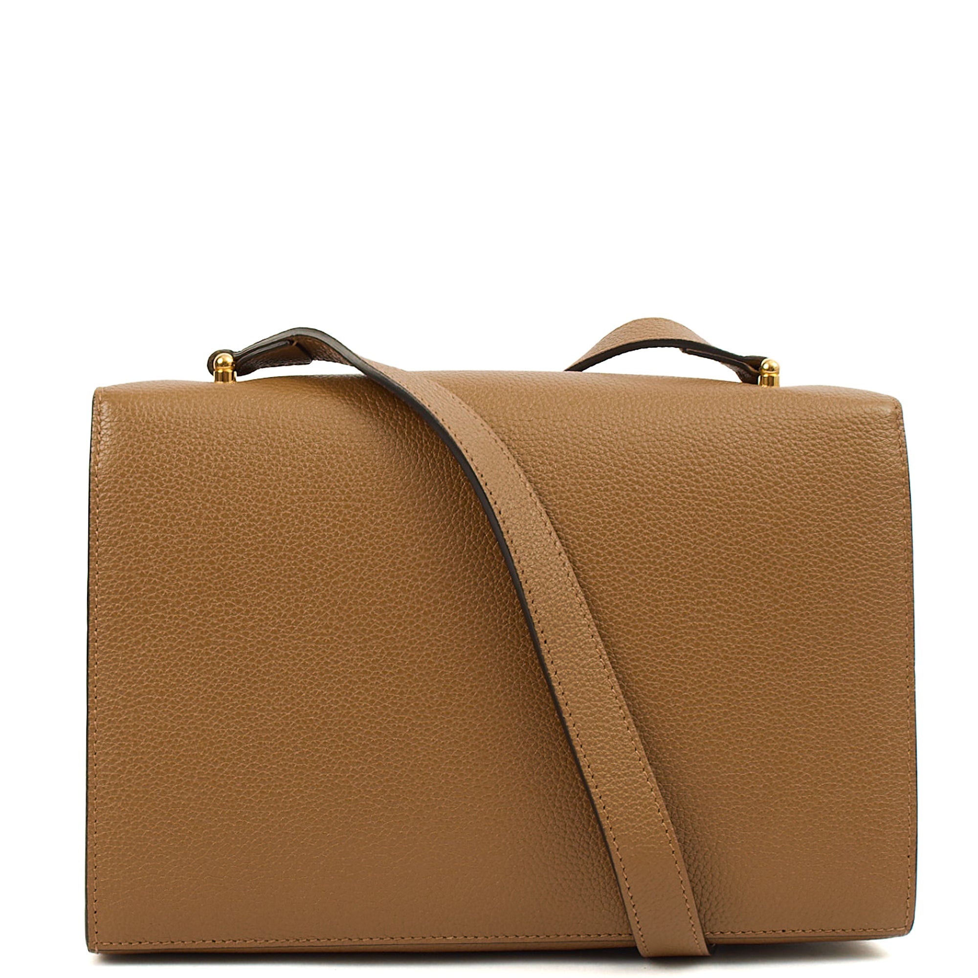 Gucci Cross Body Zumi Shoulder Bag in Brown, Leather
