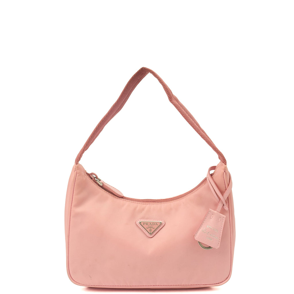 Prada Mini Bag Re-edition 2000 Nylon Mini Bag in Pink, Nylon