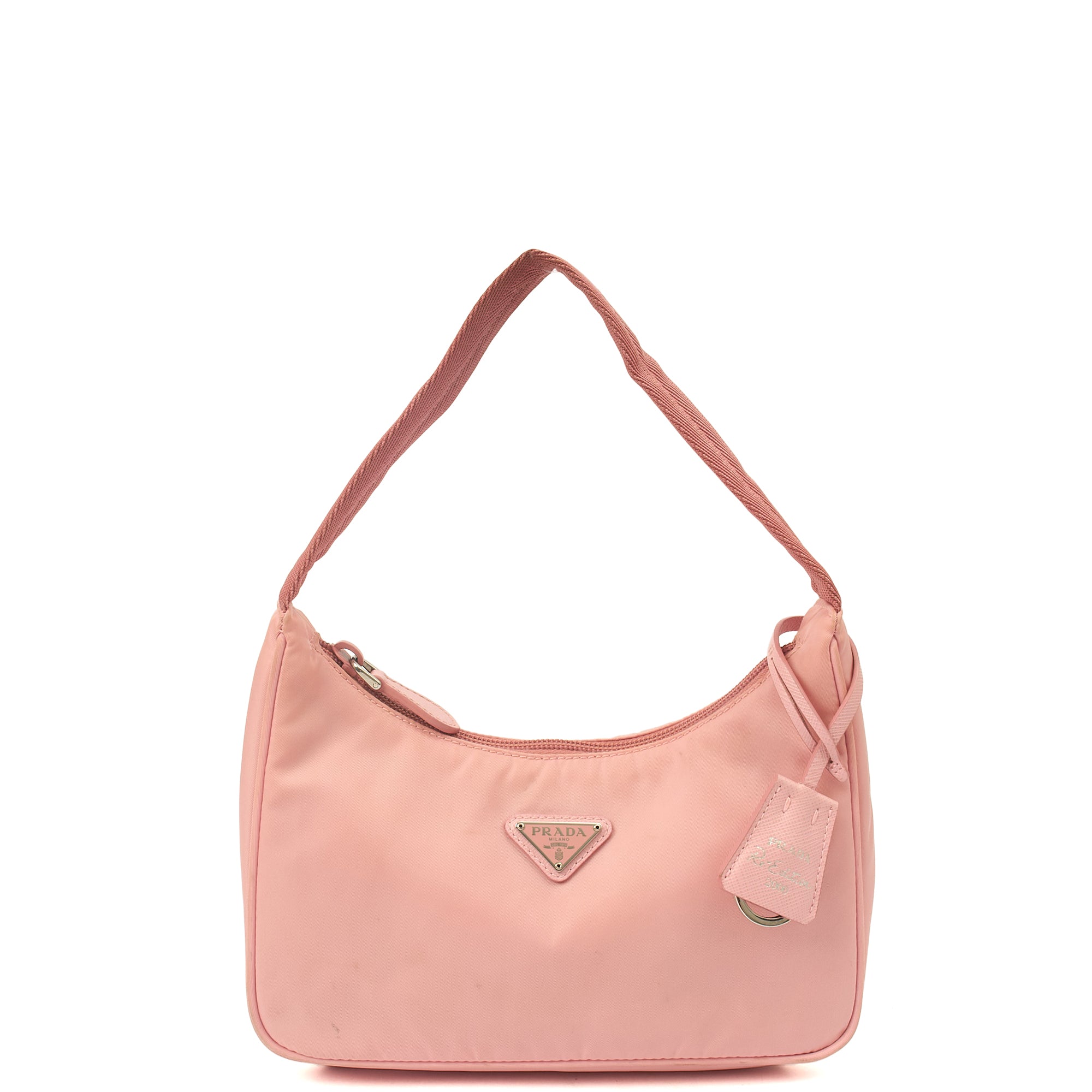 Prada Mini Bag Re-edition 2000 Nylon Mini Bag in Pink, Nylon