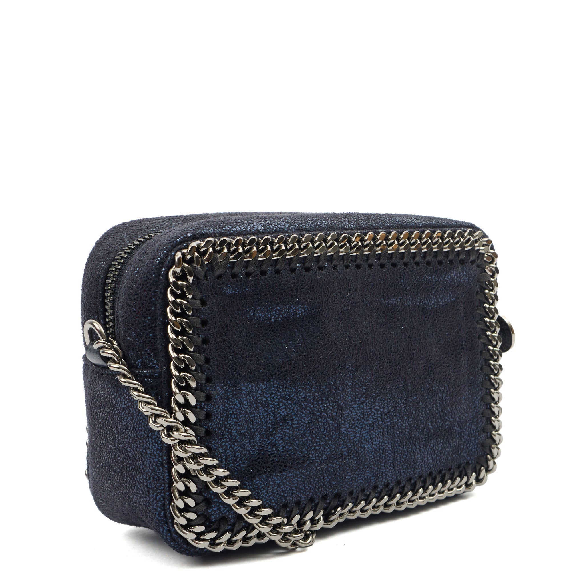 Stella McCartney Cross Body Falabella Crossbody in Metallic, Vegan Leather