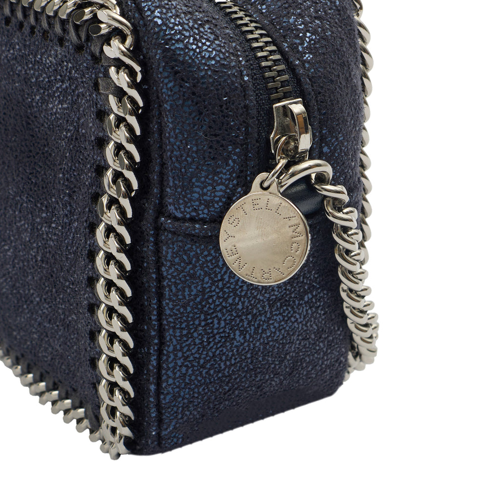 Stella McCartney Cross Body Falabella Crossbody in Metallic, Vegan Leather