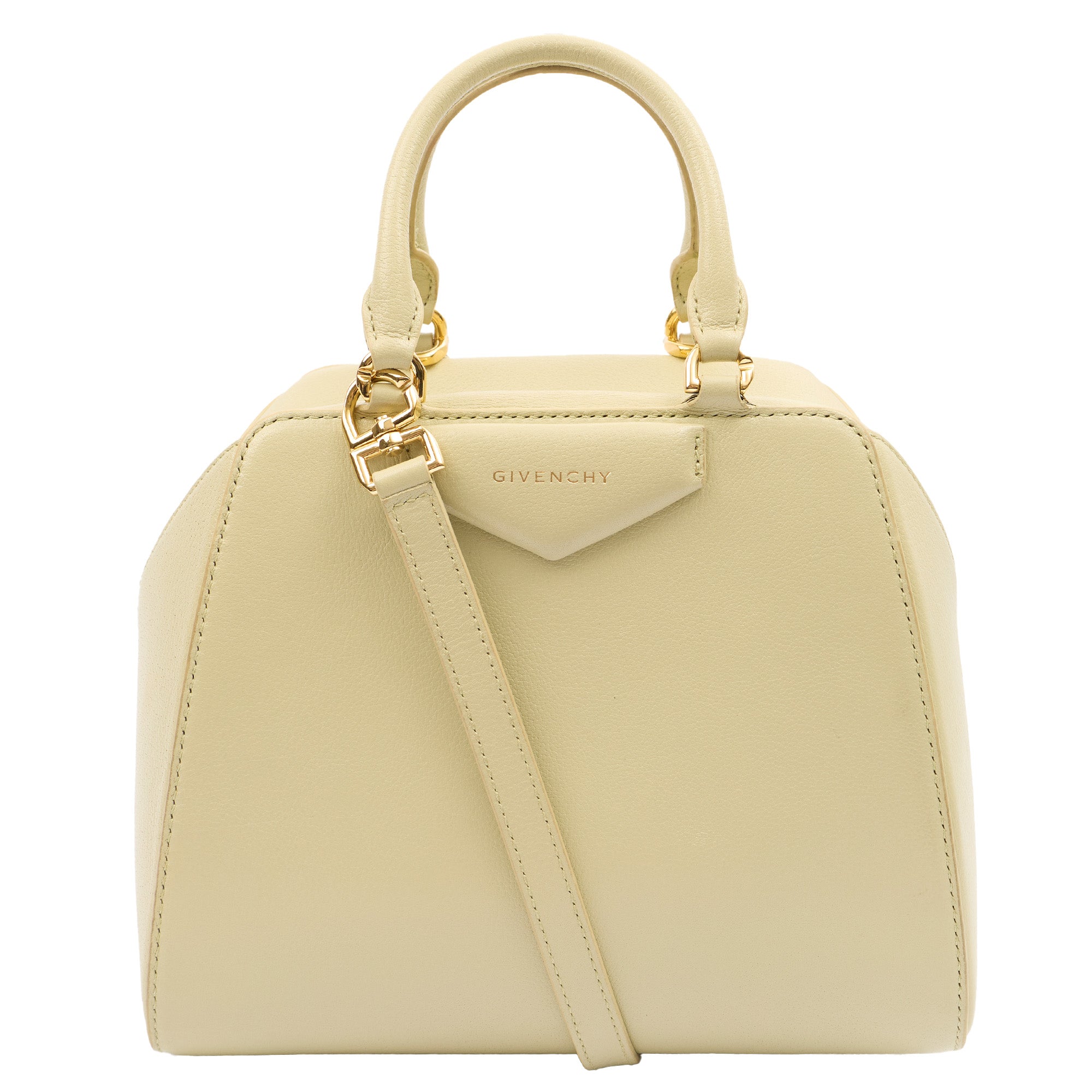 Givenchy Mini Bag Antigona Mini Cube in Green, Leather