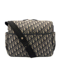 Christian Dior Baby Change Bag in Blue, Dior Oblique Embroidery