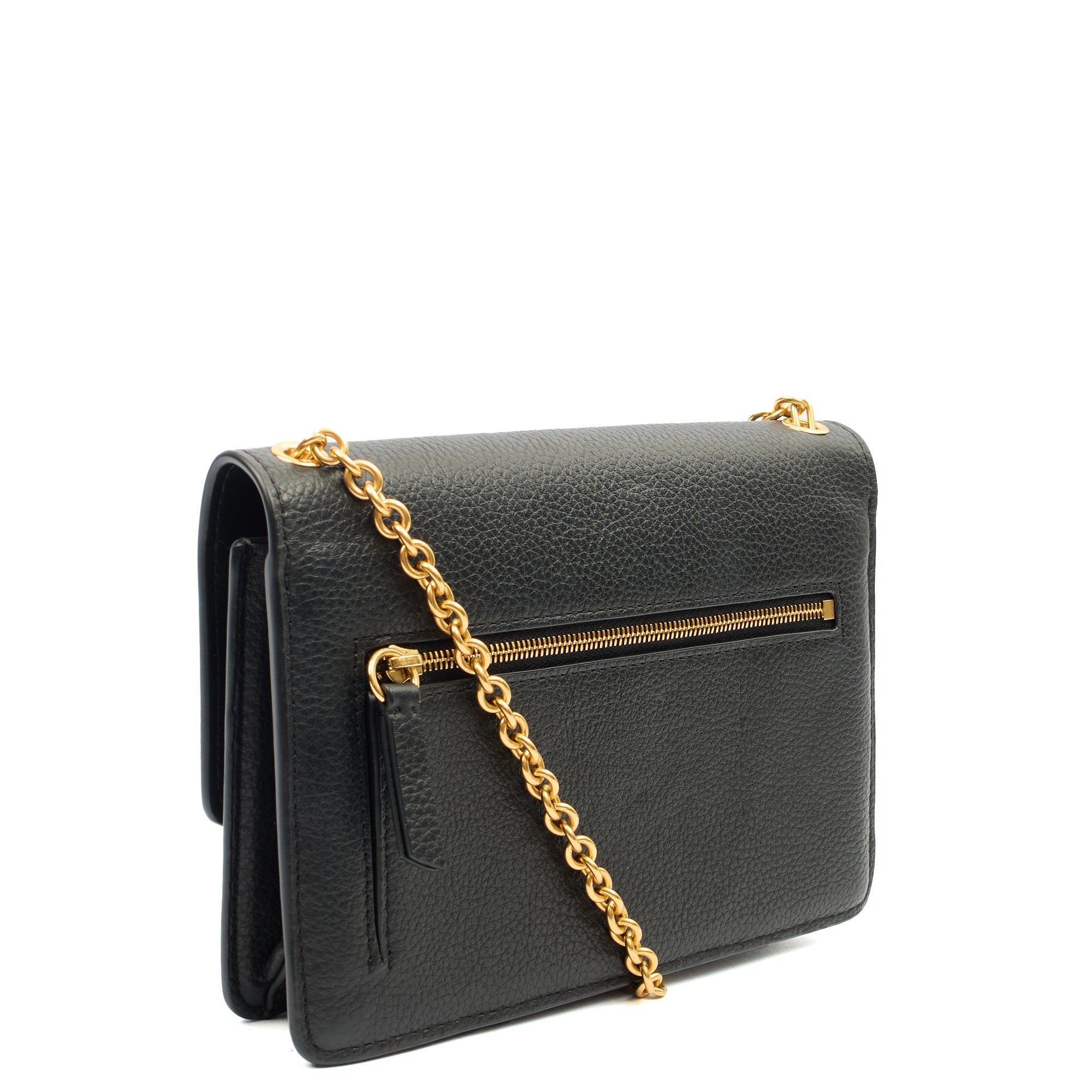 Mulberry Cross Body Darley in Black Forest, Calfskin Leather