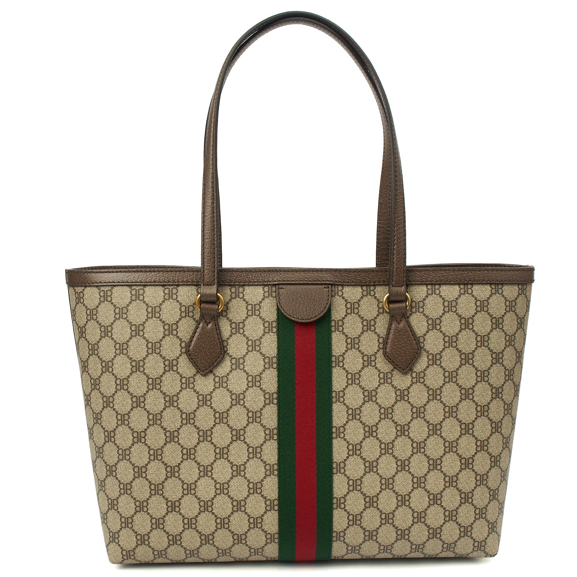 Gucci Tote Ophidia GG Medium Tote in Brown, Leather